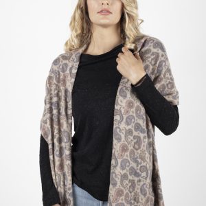 Art Sciarpa Stampata misto WS disegno cashmere