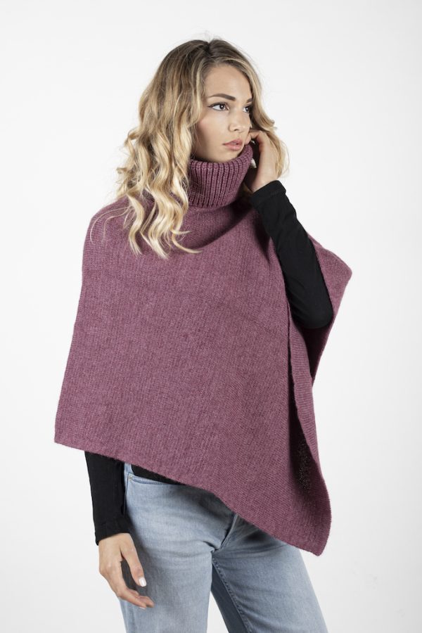4445-P — poncho in lana — Goia Roberto