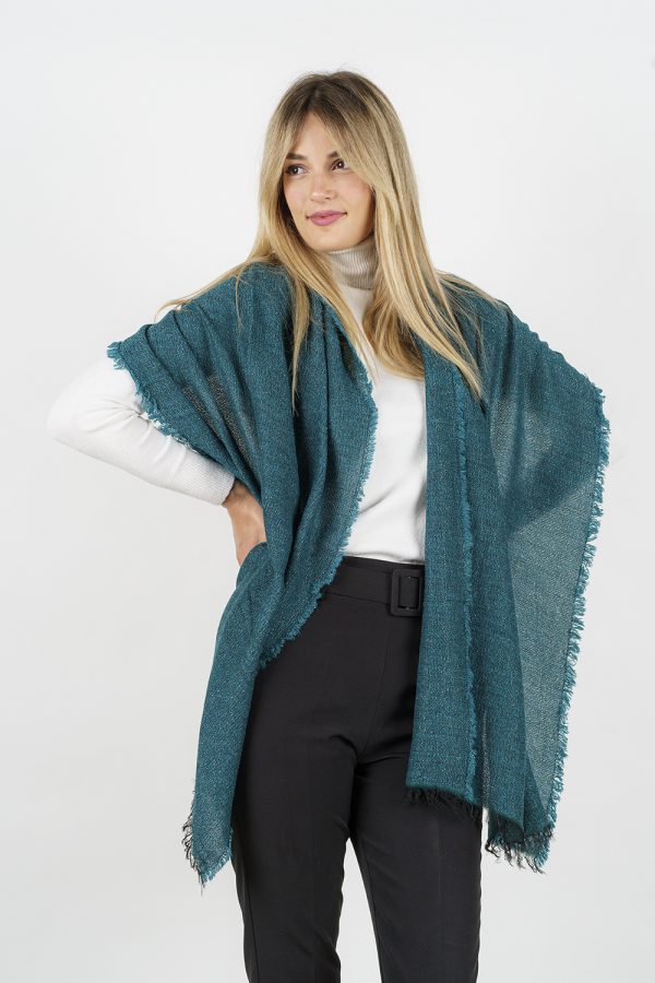 Stola lurex donna art. RG328 — sciarpa in lana — Goia Roberto