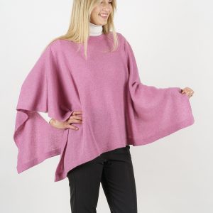 Poncho Art. 5351-P 100% cashmere