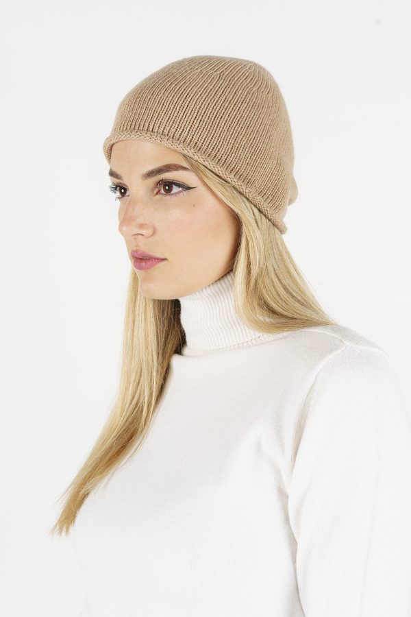 RICCIOLO BERRETTO UNISEX — berretto in misto cashmere — Goia Roberto