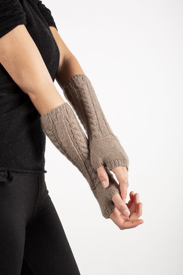 CPR-10 MANICOTTO — guanti in 100% cashmere — Goia Roberto