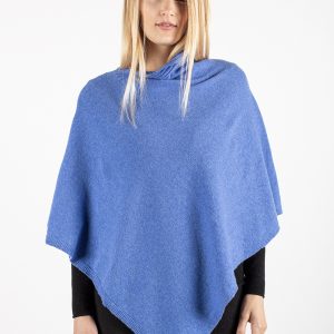 Art. 4844 Poncho Collo Rigato