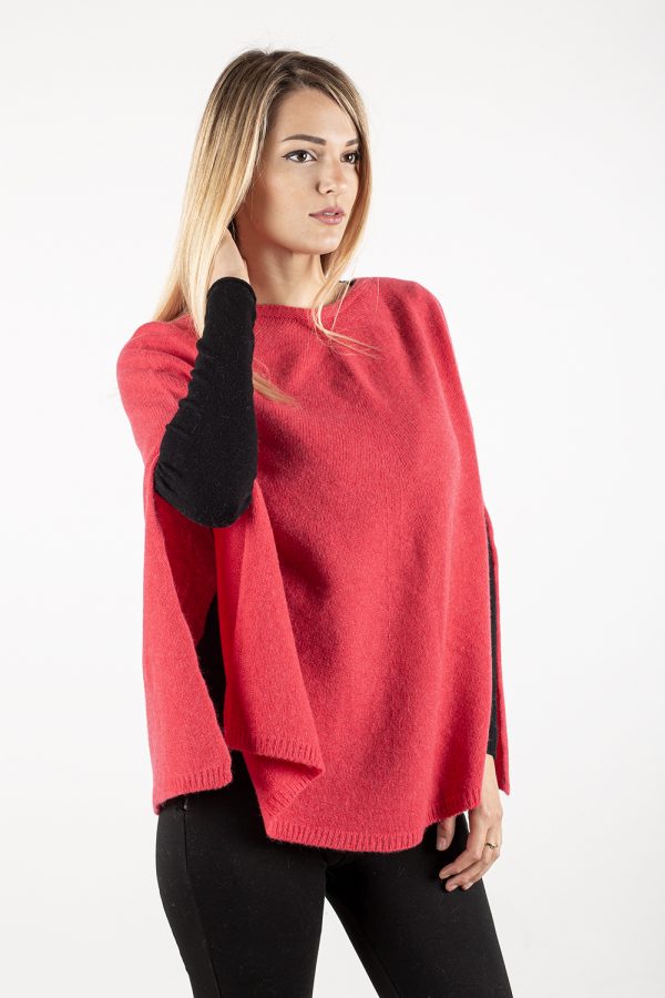 PAOLA — poncho in 100% cashmere — Goia Roberto