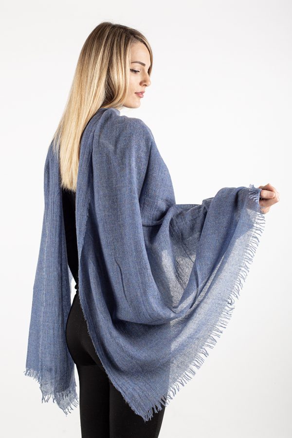 Stola Frangina — sciarpa in 100% cashmere — Goia Roberto