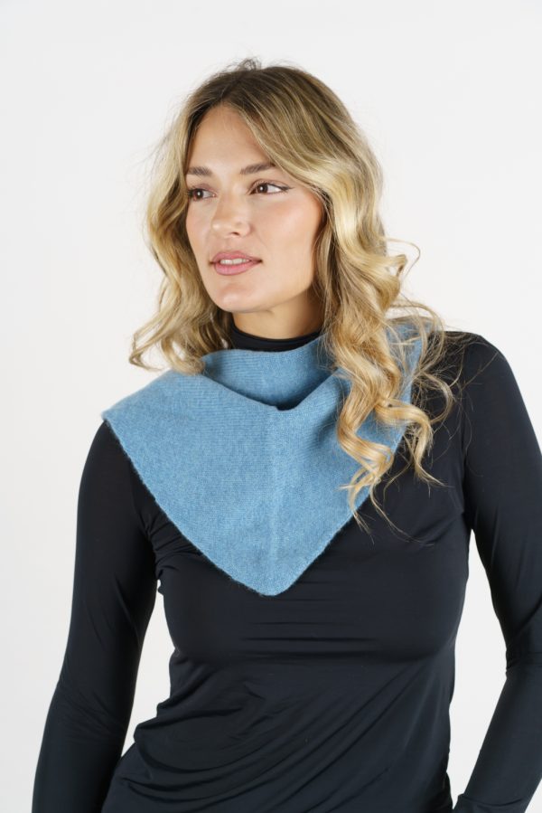 BANDANA — triangolo in 100% cashmere — Goia Roberto