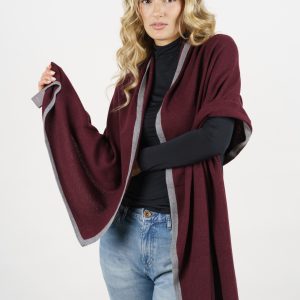 ART. 1171 STOLA BORDATA MISTO CASHMERE